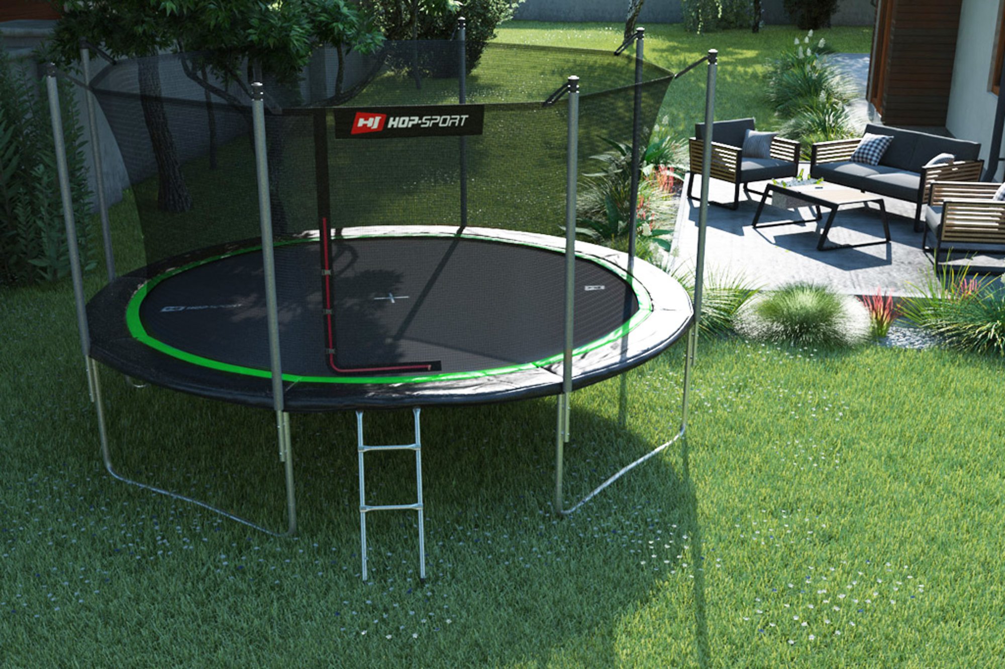 Zahradní trampolína - obecná pravidla používání