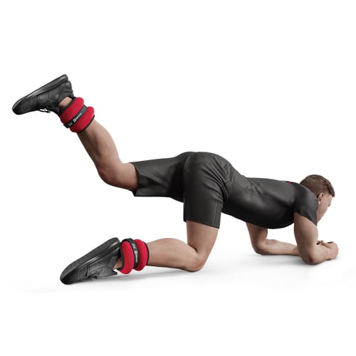 Zestaw obciążników na nogi i rę