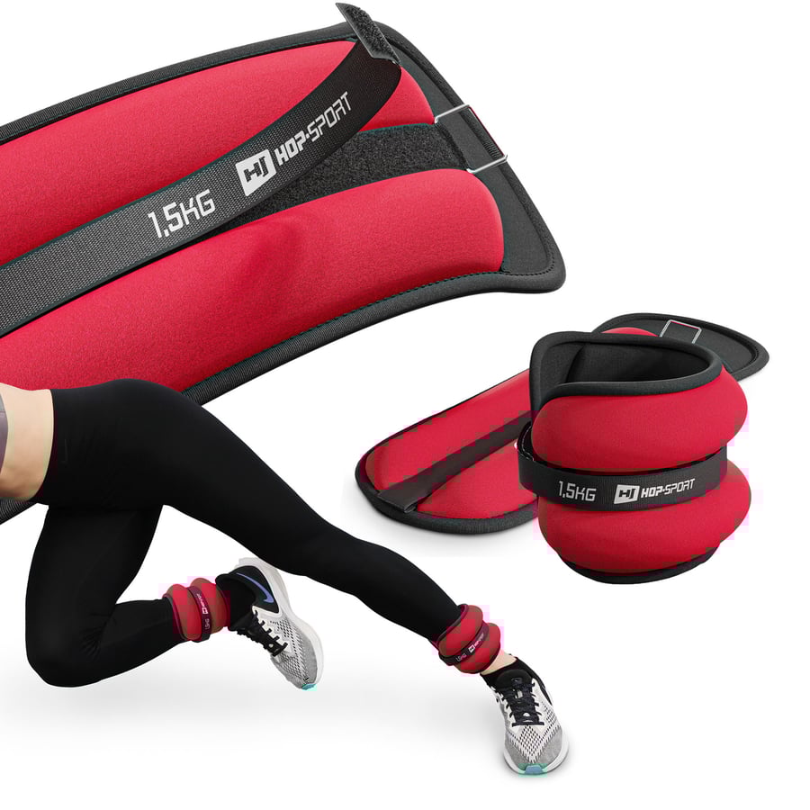 Zestaw obciążników na nogi i rę