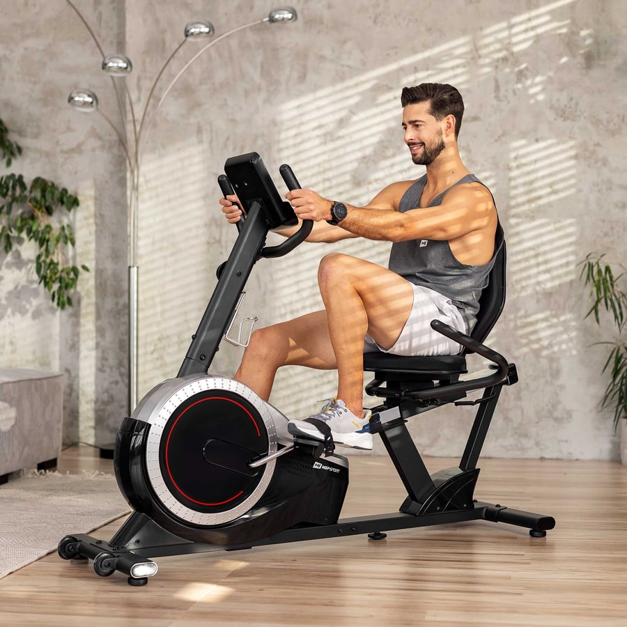Rower leżący HS-060L Pulse Czer