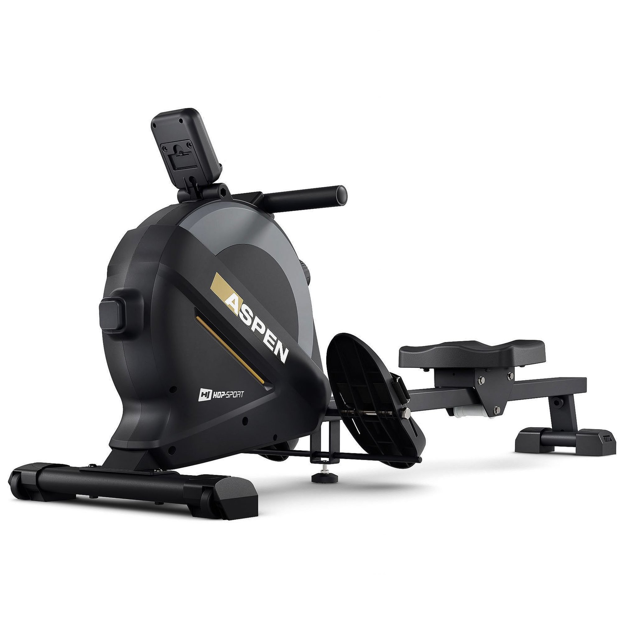 Magnetický veslovací trenažér HS-080R Aspen zlatý