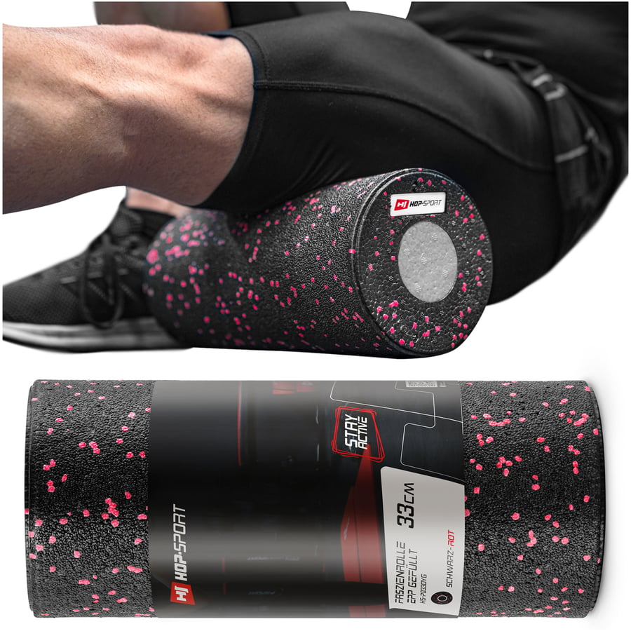 Foam Roller 2-in-1 EPP 33cm w/ - 6