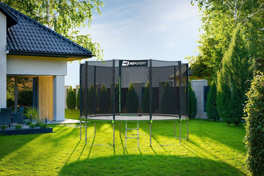 Trampolina 12FT z siatką zewnęt