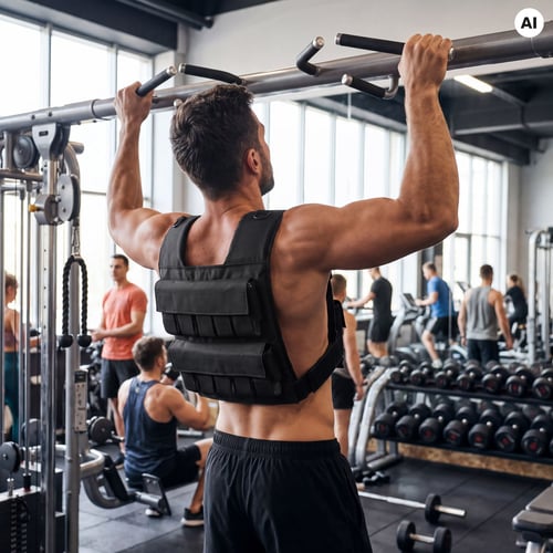 Zátěžová vesta 30 kg HS-130WW_4