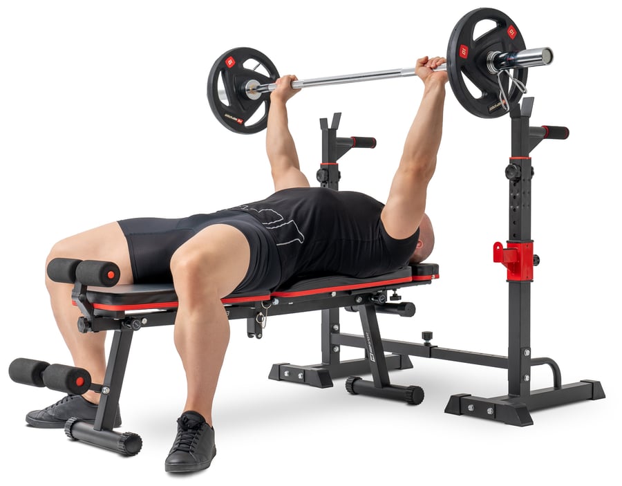 Stojaki pod sztangę regulowane