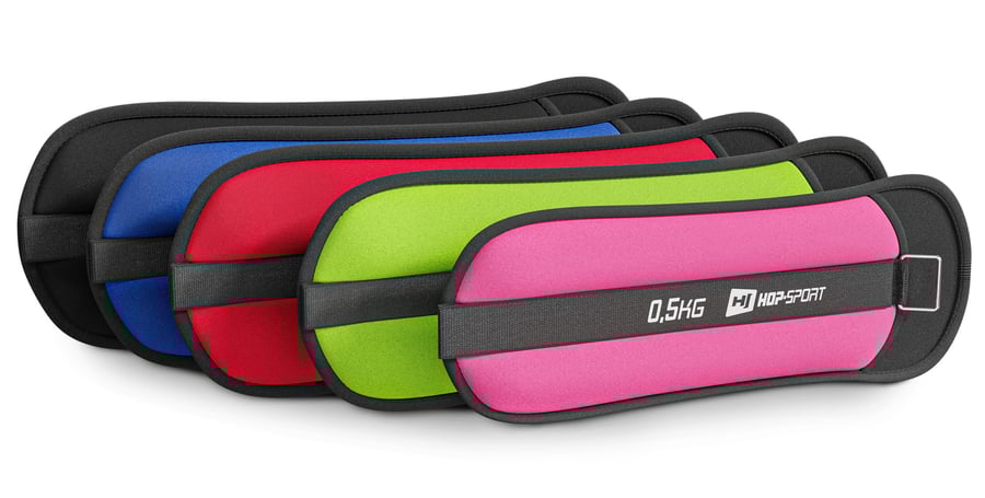 Zestaw obciążników na nogi i rę