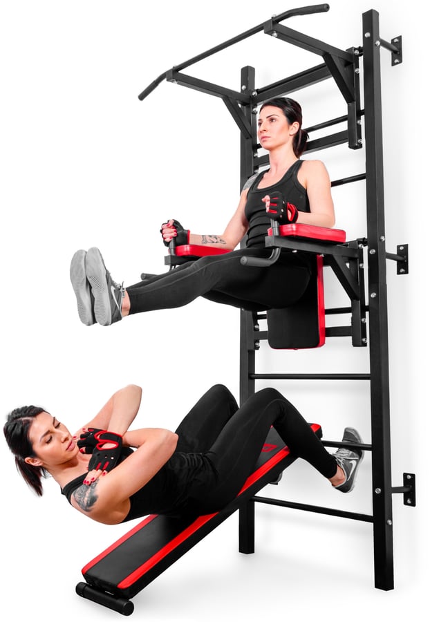 Poręcze treningowe z drabinką H