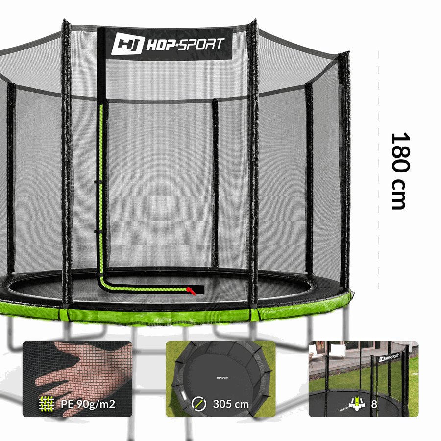 Vnější síť na trampolínu 10FT HS-TON010Z