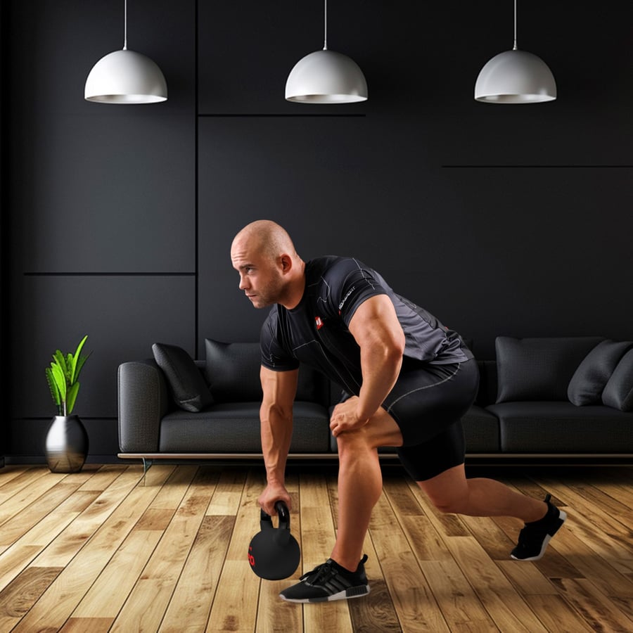 Kettlebell żeliwny 20kg HS-IB02