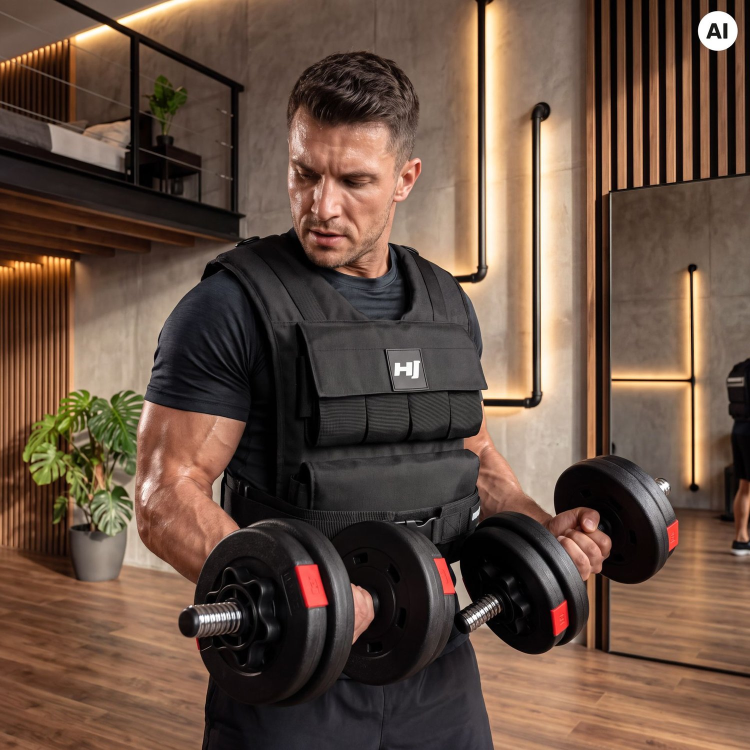 Zátěžová vesta 20 kg HS-120WW