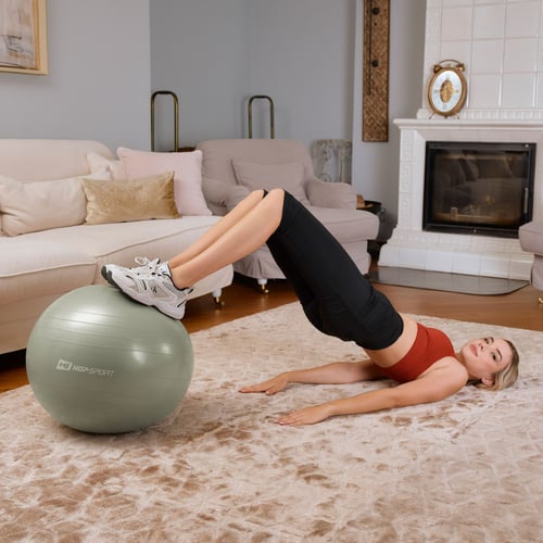 Yoga ball 45cm HS-R045YB - sage