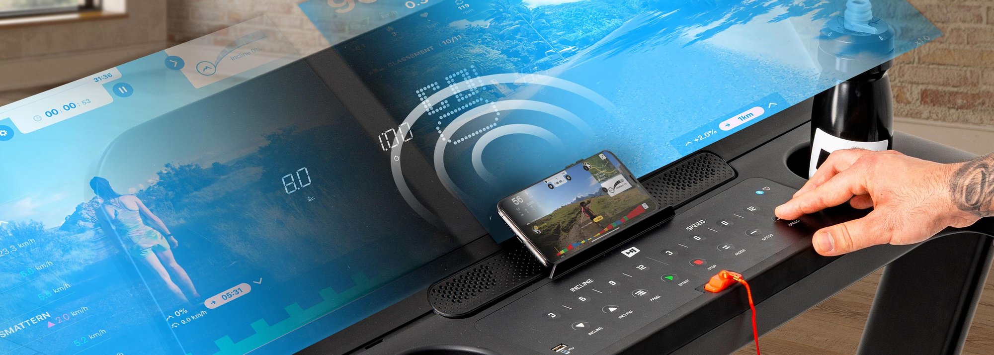 Aplikace Kinomap na vašem smartphonu