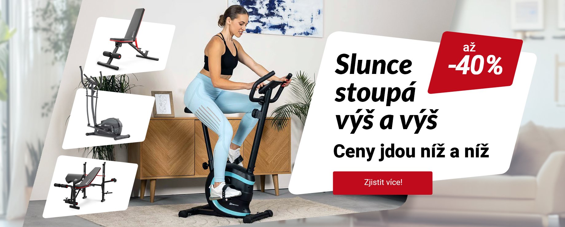 Slunce stoupá výš a výš. Ceny jdou níž a níž