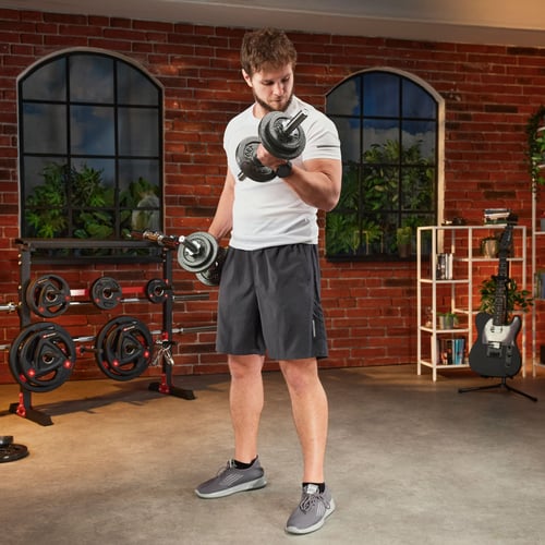 Zestaw hantli żeliwnych 1x30kg