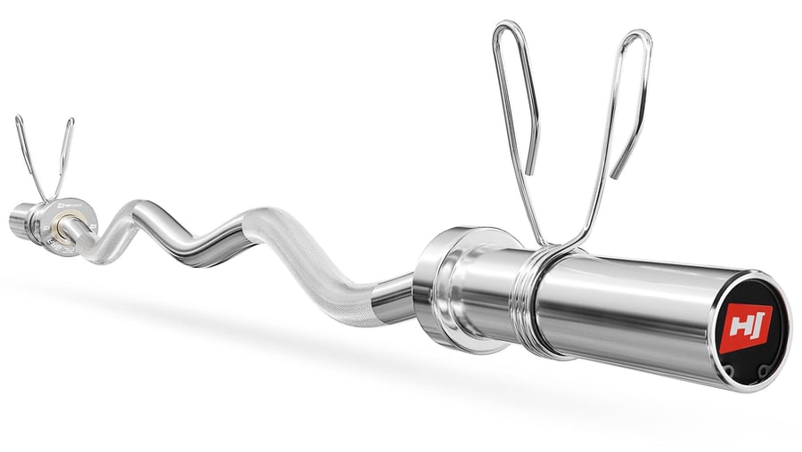 Gryf olimpijski lekko łamany HS