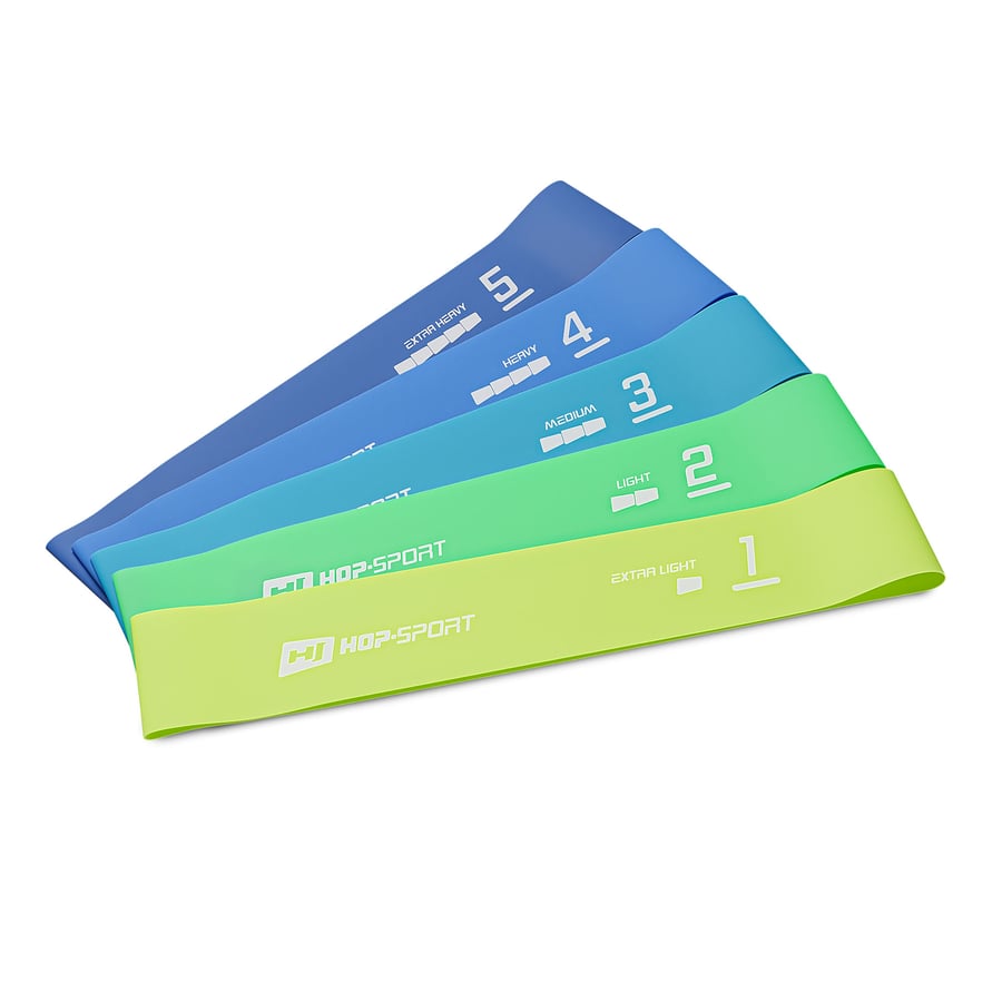 Zestaw taśm oporowych lateksowy