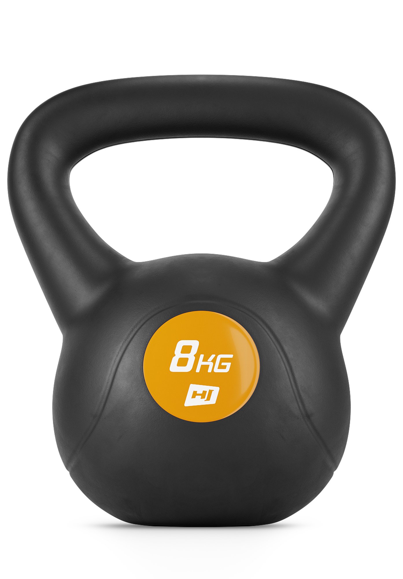 Vinylová činka Kettlebell 8kg Černá