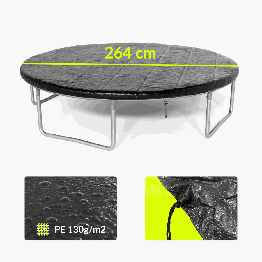 Protidešťový kryt na trampolínu 8ft