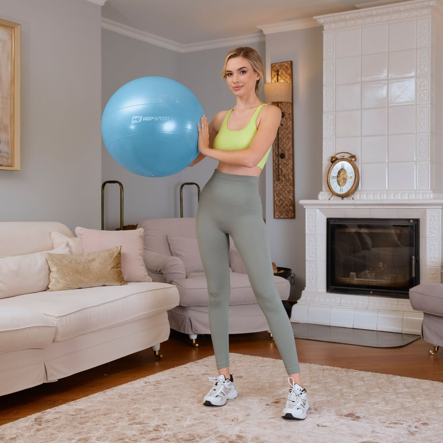 Yoga ball 45cm HS-R045YB - blue - 4