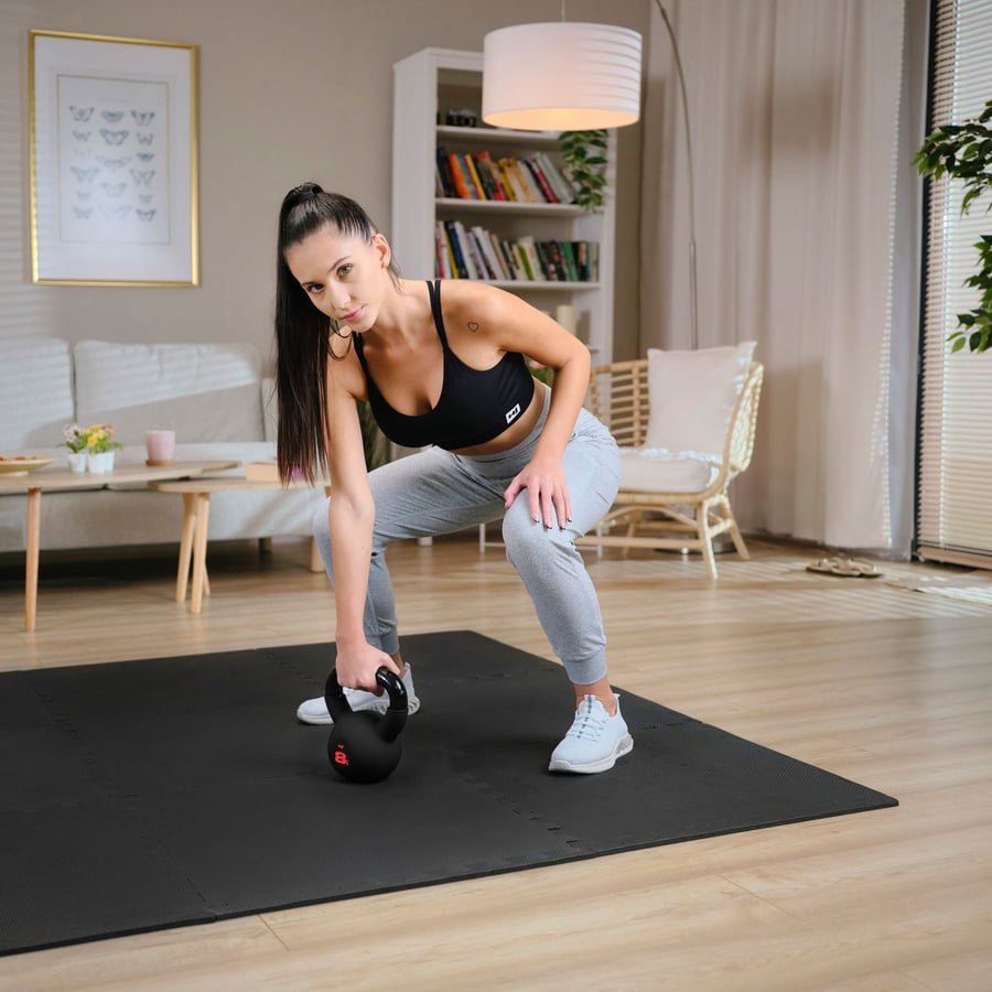 Kettlebell żeliwny 8kg HS-IB008