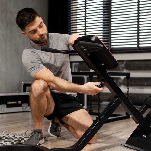 Ławka rzymska do grzbietu HS-10