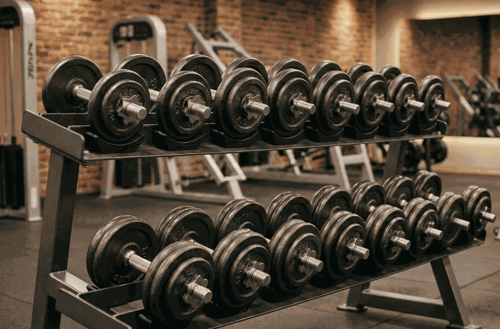 Jak těžké činky na cvičení? Praktický průvodce výběrem jednoruček podle úrovně a cíle