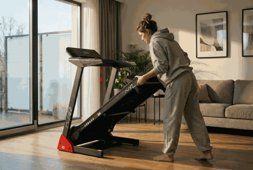 Skládací běžecký pás do bytu – výhody, nevýhody a jak vybrat běžecký pás do paneláku