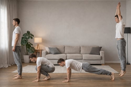 Burpees: technika, varianty, chyby a tipy pro zlepšení kondice