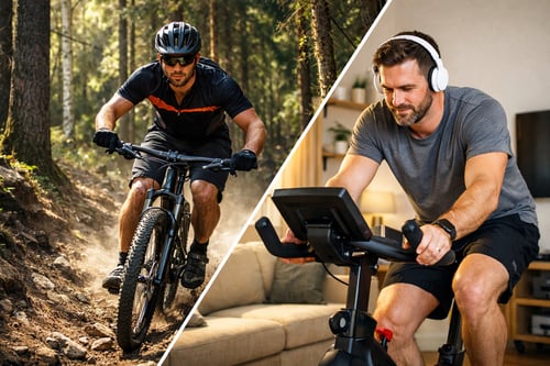 Indoor cyklistika jako doplněk k jízdě venku: jak trénovat na rotopedu v zimě