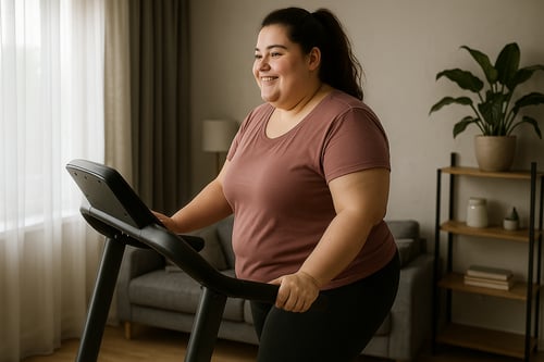 Jak cvičit s obezitou? Bezpečné cviky na hubnutí a udržení se v kondici při obezitě - sestava cvičení na doma