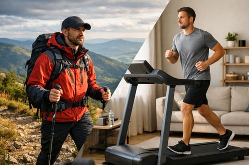 Jak využít běžecký pás pro přípravu na turistiku a horské výstupy