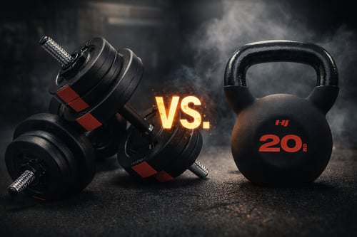Činky nebo kettlebell – co kdy použít a co je lepší?
