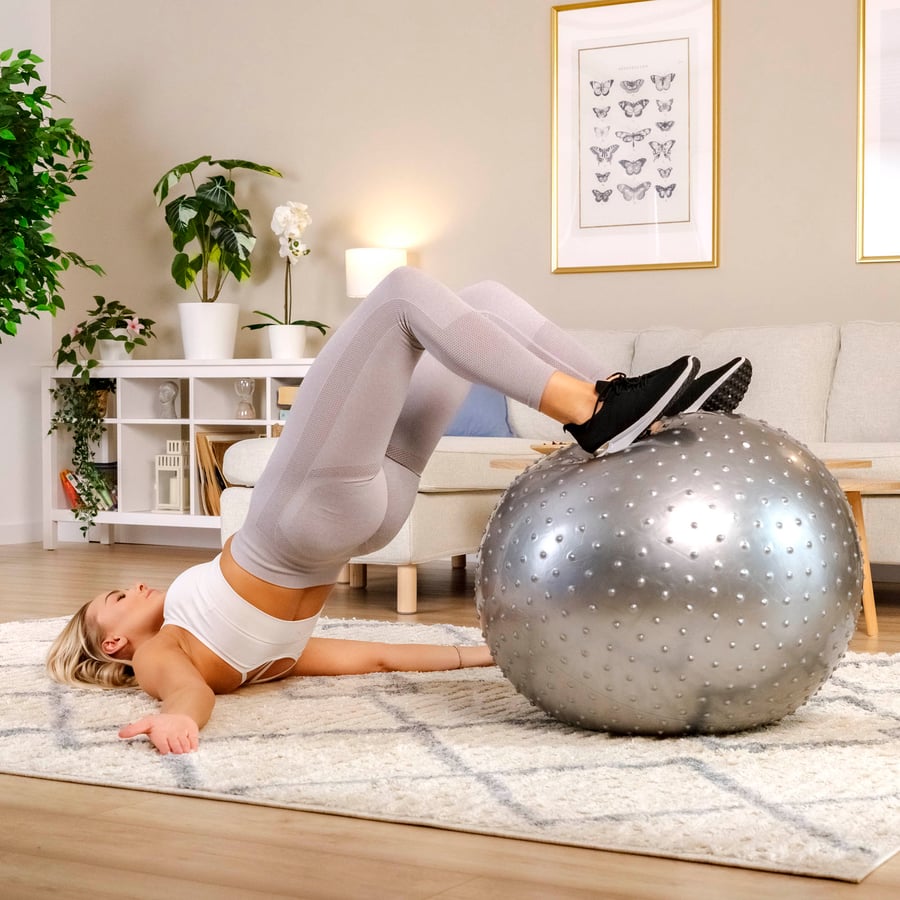 Piłka fitness z wypustkami 65cm