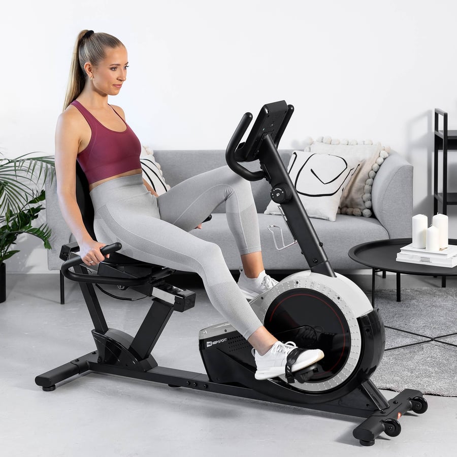 Rower leżący HS-060L Pulse Czer