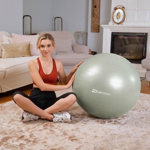 Yoga ball 85cm HS-R085YB - sage