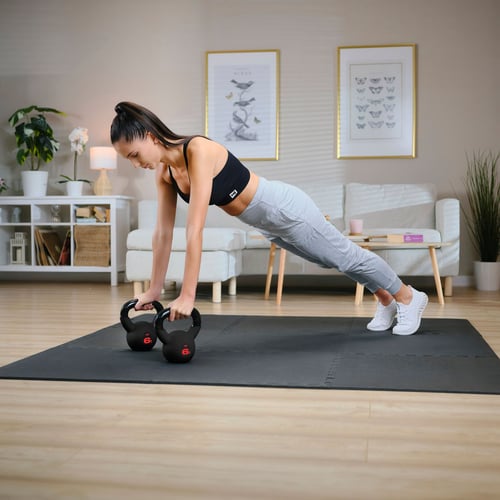 Kettlebell żeliwny 6kg HS-IB006
