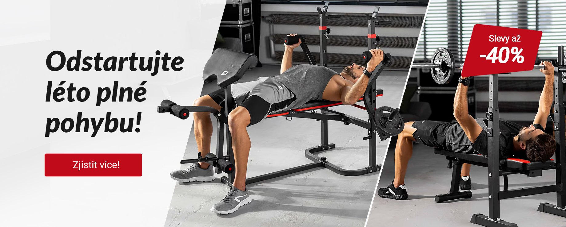 Odstartujte léto plné pohybu! Slevy až -40 %