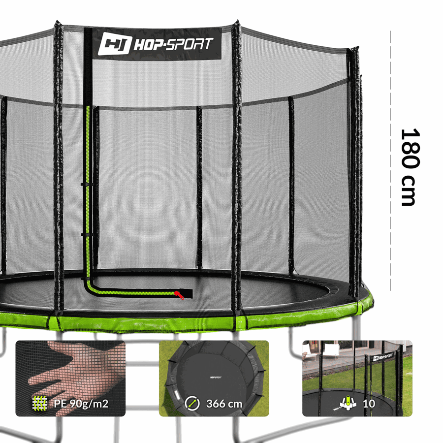 Vnější síť na trampolínu 12FT HS-TON012Z
