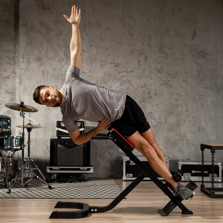 Ławka rzymska do grzbietu HS-10