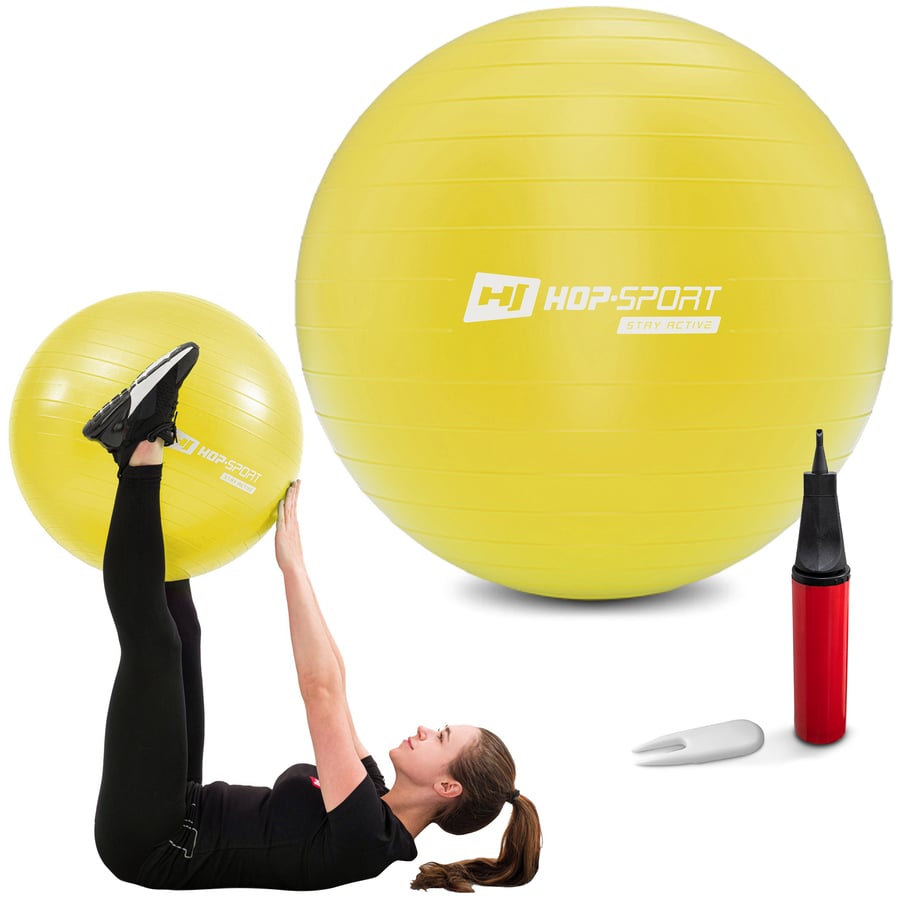 Piłka fitness 70cm HS-R075YB z - 5