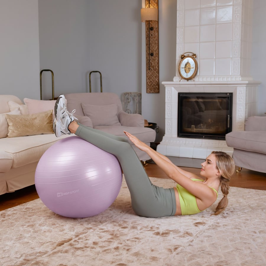 Yoga ball 65cm HS-R065YB - viol - 1