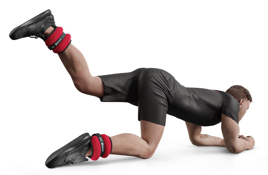 Zestaw obciążników na nogi i rę