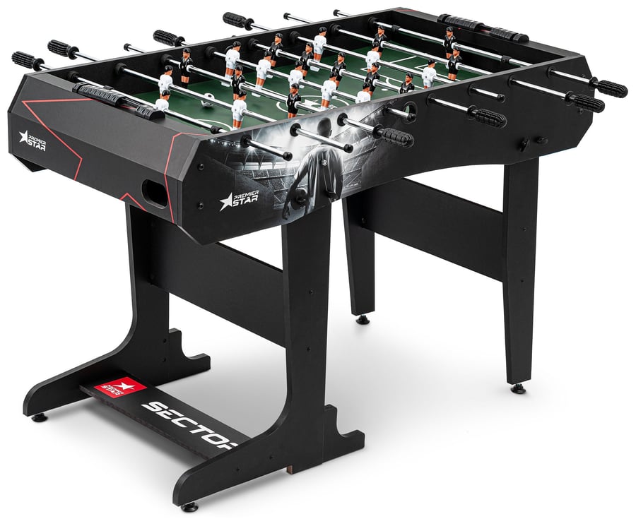 Piłkarzyki Sector - Czarno-Biał