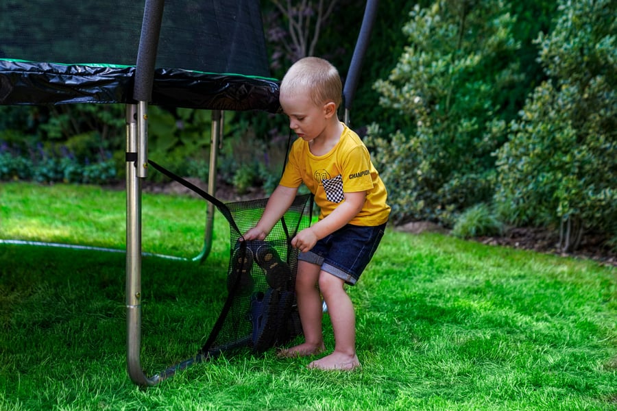 Trampolina 16FT z siatką zewnęt - 9