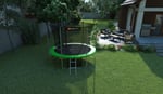 Trampolina 10FT z siatką wewnęt - 3