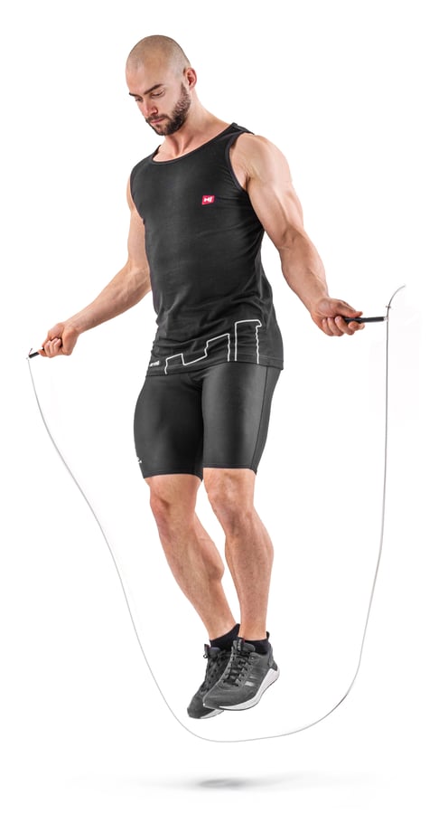 Skakanka aluminiowa crossfit z