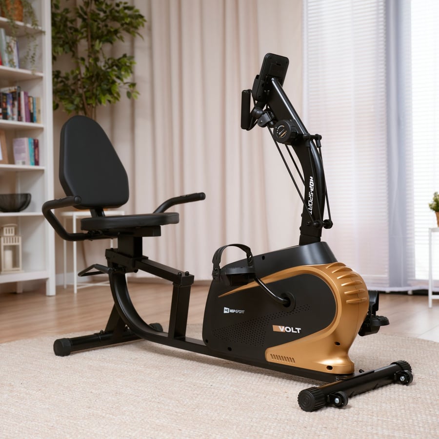 Rower leżący HS-045L VOLT Złoty - 1