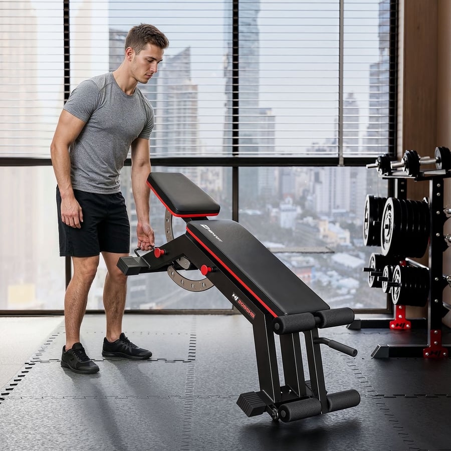 Ławka treningowa HS-2085HB - Zd - 7