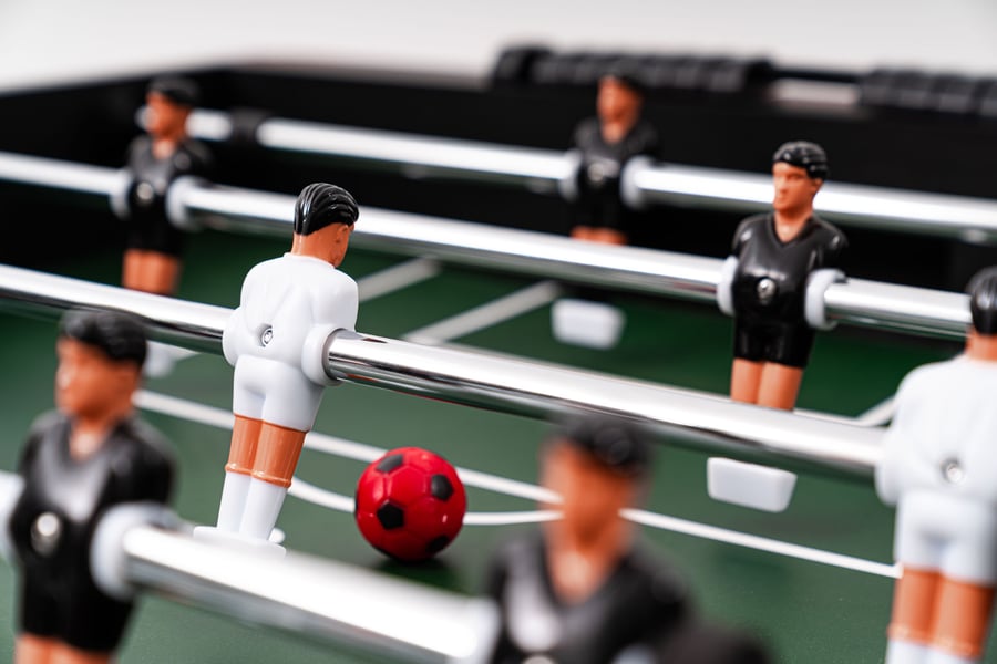 Piłkarzyki Sector - Czarno-Biał