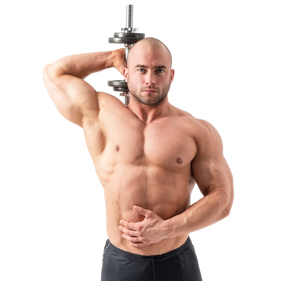 Cast Iron Dumbbell Set 2x30kg S